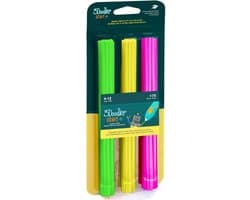3Doodler Start Navulverpakking 75 Kleurstaafjes - neon groen/geel/roze