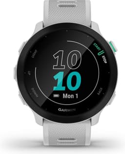 Garmin Forerunner 55 - Sporthorloge met GPS Tracker - Geschikt voor Hardlopen - 42mm - Whitestone — thumbnail 6