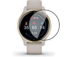 Geschikt voor Garmin Venu 2 Screenprotector - Beschermglas Folie Geschikt voor Garmin Venu 2