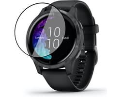 Screenprotector geschikt voor Garmin Venu 2s - Folie Screen Protector geschikt voor Garmin Venu 2s