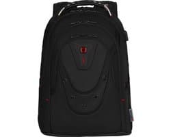 WENGER Laptop rugzak Rugzak met laptopvak Ibex Deluxe 14-16'' Computer Backpack 26L Black Zwart