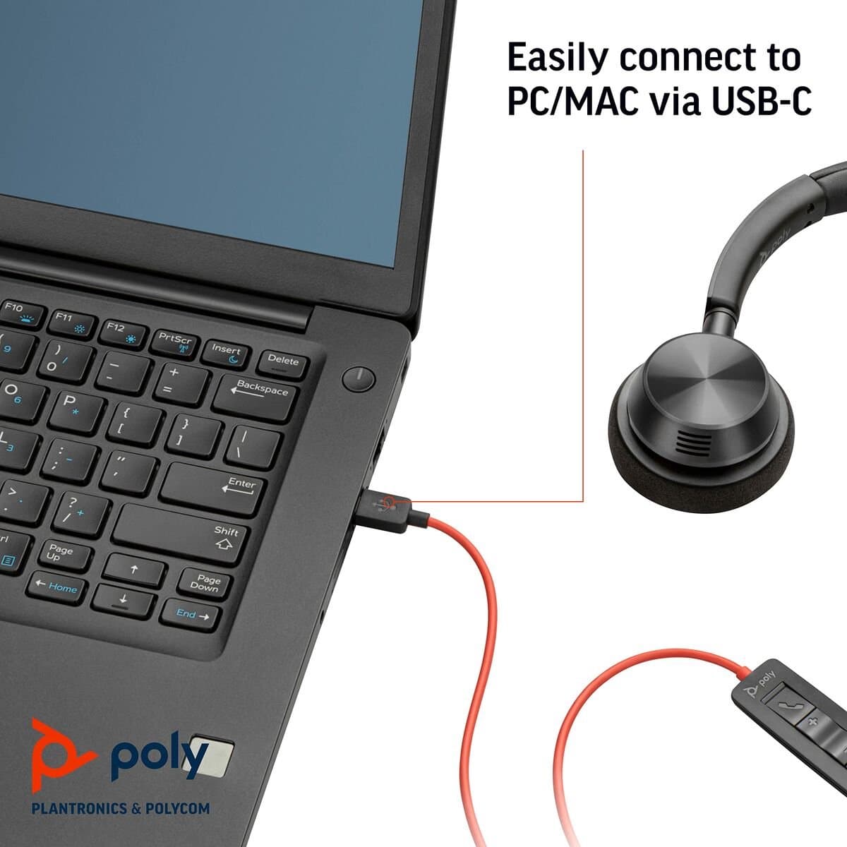 Headphones Poly 214013-01 — afbeelding 1