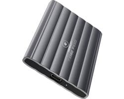 LUXWALLET QuickDrive - 2TB Draagbare SSD / Solid State Opslag - 2000GB - Type-C - USB-C / USB 3.1 - Metaal voor o.a. PC / Xbox