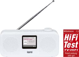 Imperial DABMAN 16 - DAB+ / FM Radio - Alarmfunctie - Batterijen & Netstroom - Wit — thumbnail 5