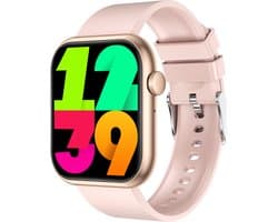 Voltic® Smartwatch Roze - Dames Sporthorloge - Android & iOS - Waterdicht Horloge - Sport & Gezondheidstracker - 47mm