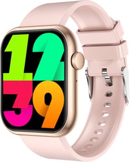 Voltic® Smartwatch Roze - Dames Sporthorloge - Android & iOS - Waterdicht Horloge - Sport & Gezondheidstracker - 47mm — thumbnail 1