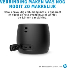 HP Bluetooth Speaker 360 – Draadloze Speaker – 360° Geluid – Zwart — thumbnail 5
