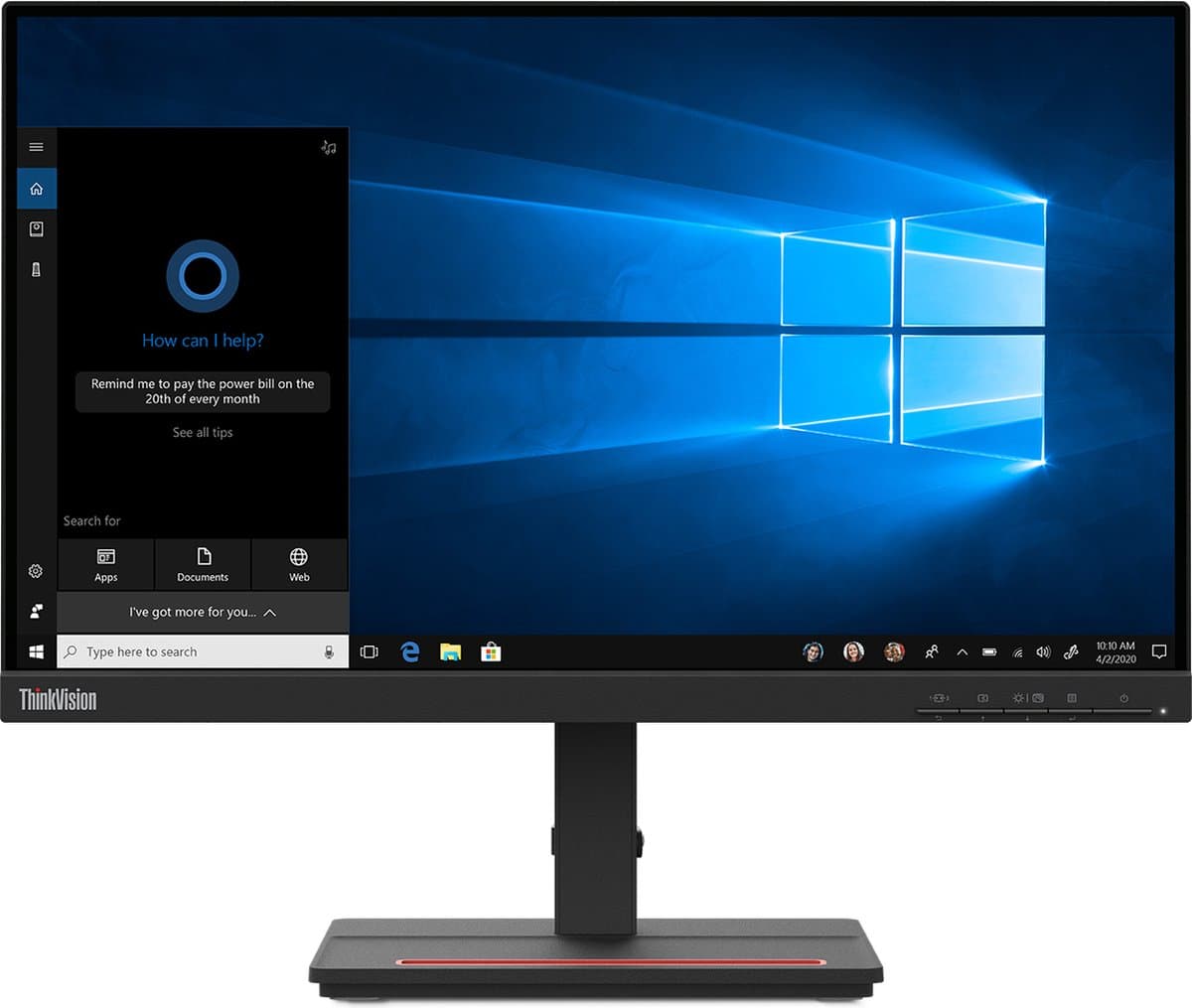 Monitor Lenovo 62C6KAT1EU 21,5" WLED LED LCD VA AMD FreeSync — afbeelding 1