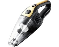 Bovista Kruimeldief - Handstofzuiger - Snoerloos - Draadloos - Auto Stofzuiger - Caravan - Best Verkocht - Car Vacuum Cleaner - Geel