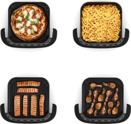 Moulinex Easy Fry Pizza AL4018 - Airfryer - Zwart — thumbnail 3