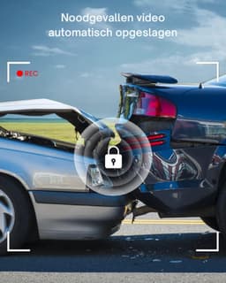 EUKI® Dashcam Voor Auto - Dashcam Auto - Dashcam Voor Auto Voor en Achter - Dashcam Auto Voor en Achter - Dashcam Voor Auto Met Wifi - Dashcam Wifi — thumbnail 3