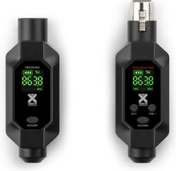 Vonyx WAT200 draadloze zender en ontvanger voor microfoons - snap-on XLR adapter - UHF — thumbnail 1