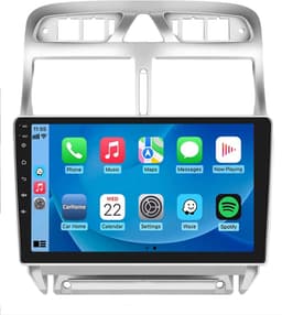 geschikt voor Peugeot 307 2002 - 2013 | 4GB & 64GB | Carplay & Android auto | Autoradio met navigatie | Radio scherm | 2002 2003 2004 2005 2006 2007 2008 2009 2010 2011 2012 2013 — thumbnail 1