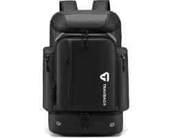 TRAVBAG® PIONEER - Rugtas - Rugzak - School Tas - 50 Liter - Thermo vak - Koel vak - Meerdere kleuren - Backpack Reistas - Draagcomfort - Functioneel - Anti diefstal - Laptop - 17 inch - Waterafstotend - USB Oplaadpoort - Schoenen vak