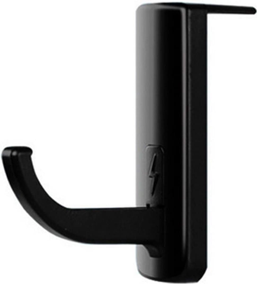 New Age Devi - Universele Hoofdtelefoon Hanger - PC Monitor - Desk Headset Stand - Houder Haak (Zwart) — afbeelding 1