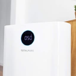 Luxe Luchtreiniger – Ultra Stil – Air Purifier – Met HEPA Filter – Luchtbevochtiger – Air Cleaner – Luchtzuiveraar – Ionisator - 600 m³/u – Koolstoffilter – Wit — thumbnail 3