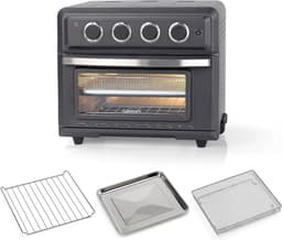 7-in-1 Air Fryer Mini Oven met 17 Liter Capaciteit en 7 Functies voor Koken — thumbnail 1
