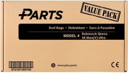 Roborock Qrevo, S8 Max(V) Ultra, Saros en QV Serie Stofzakken (18 Stuks, Plus.Parts® alternatief voor 8.02.0239) — thumbnail 4