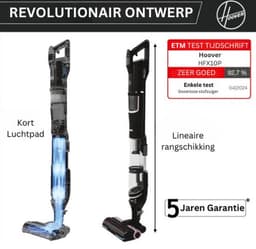 Professionele Vloerreiniger – Tapijtreiniger – Dweilapparaat – Elektrische Dweil – Multifcuntioneel Design – Vacuum Cleaner – 1L – 1000W – Zwart — thumbnail 3