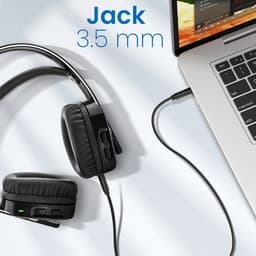 Geemarc, Hoofdtelefoon Senior Versterker voor lange afstand, Zwart — thumbnail 3