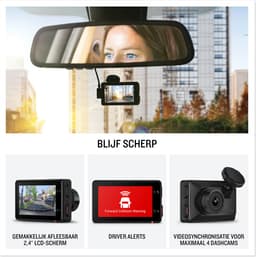 Garmin Dash Cam X110, 140 graden 1080p HD-Video, 2,4" LCD Scherm, Spraakbediening, GPS, Live-weergave — thumbnail 6