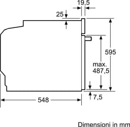Bosch Serie 6 HBG578EB3 oven 71 l 3600 W Zwart — thumbnail 3