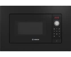 solo magnetron 20l 800w inbouw zwart - bosch - bfl623mb3