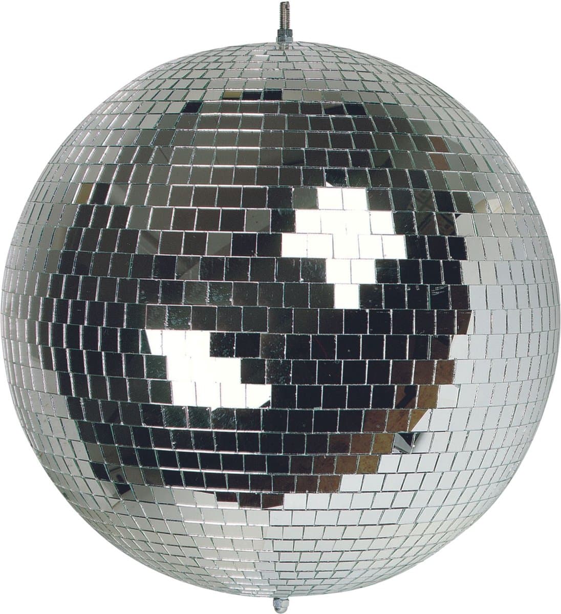 HQ-Power Disco spiegelbol Ø 30 cm, spectaculaire lichteffecten voor feestjes, veilig ophangsysteem en facetglas, dansvloer accessoire voor disco en meer — afbeelding 1