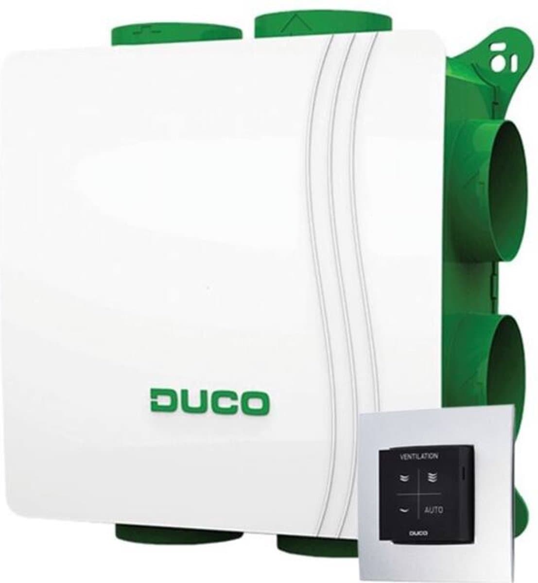 DucoBox Silent Connect 400 m³/h + RFT bediening - randaarde stekker — afbeelding 1