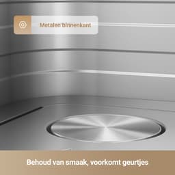 MOVA Tech AeroChef FD10 Pro Enkel 6 l Vrijstaand 1800 W Heteluchtfriteuse Zwart — thumbnail 5