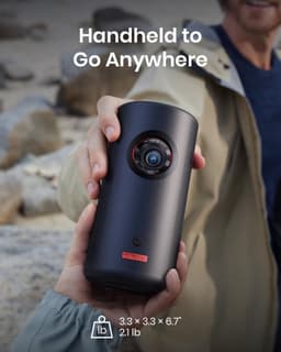 Equivera Mini Beamer - Draagbare Beamer - Beamer - Mini Beamer Projector - Projector - Mini Projector — thumbnail 2