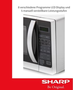 Combinatiemagnetron 25 l 900 W - Aanrecht Magnetron met LED-display — thumbnail 4