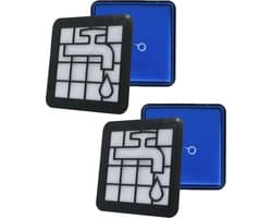 Propex Parts Stofzuigerfilter - Geschikt voor Philips FC8010 - Motorfilter - Uitwasbare en Eenvoudige installatie - 2 stuks