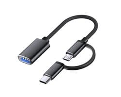 Opulfy - USB C naar USB Adapter - USB-C naar USB convertor - USB C Adapter - Micro USB naar USB Adapter - Adapter - Laptop - Telefoon