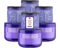 DEGG® - Hepa Filter Geschikt voor Dyson V11 & V15 - Wasbaar - Vervangt Dyson V11 & V15 Filter - Onderdelen - Duurzaam - Premium Kwaliteit - 4 STUK(S)