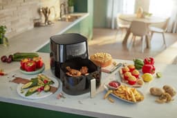 Philips Airfryer Essential 3000 Series - HD9270/70 - 6,2 liter (XL) - Heteluchtfriteuse - 7 snelkeuze programma's - 90% minder vet — thumbnail 3