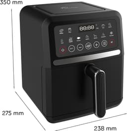 Dieetfriteuse - LITTLE BALANCE - 8725 - Crousty light - 5 L - 1500 W - 12 programma's - Zwart — thumbnail 7