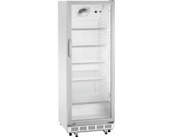 Bartscher Koelkast - 326L - Wit - -1°C/+6°C - Geventileerd - Wielen - 620x635x1732mm - Horeca Koelkast