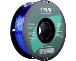 eSun Transparent Blue eTPU-95A Filament – 1,75 mm – 1kg