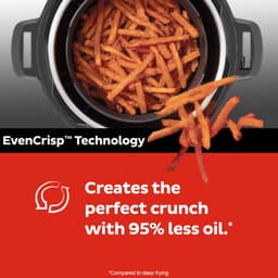 Instant Pot Duo Crisp 7,6L multicooker met airfryer - Snelkoken, sauteren, stomen, slow cook, sous vide, warmhouden, air fry, roosteren, bakken, braden en dehydrateren. — thumbnail 10