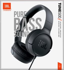 JBL Tune 500 - Bedrade On-ear Koptelefoon - Hoofdtelefoon met Kabel & Microfoon - 3.5 mm Aansluiting - JBL Pure Bass - Voor iPhone, Samsung, Tablet & Laptop - Zwart — thumbnail 9