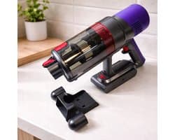 ADM Steelstofzuiger Draadloos – 250W – Opvouwbare Steel – 2-in-1 Kruimeldief – Lichtgewicht – 0.8L – V13