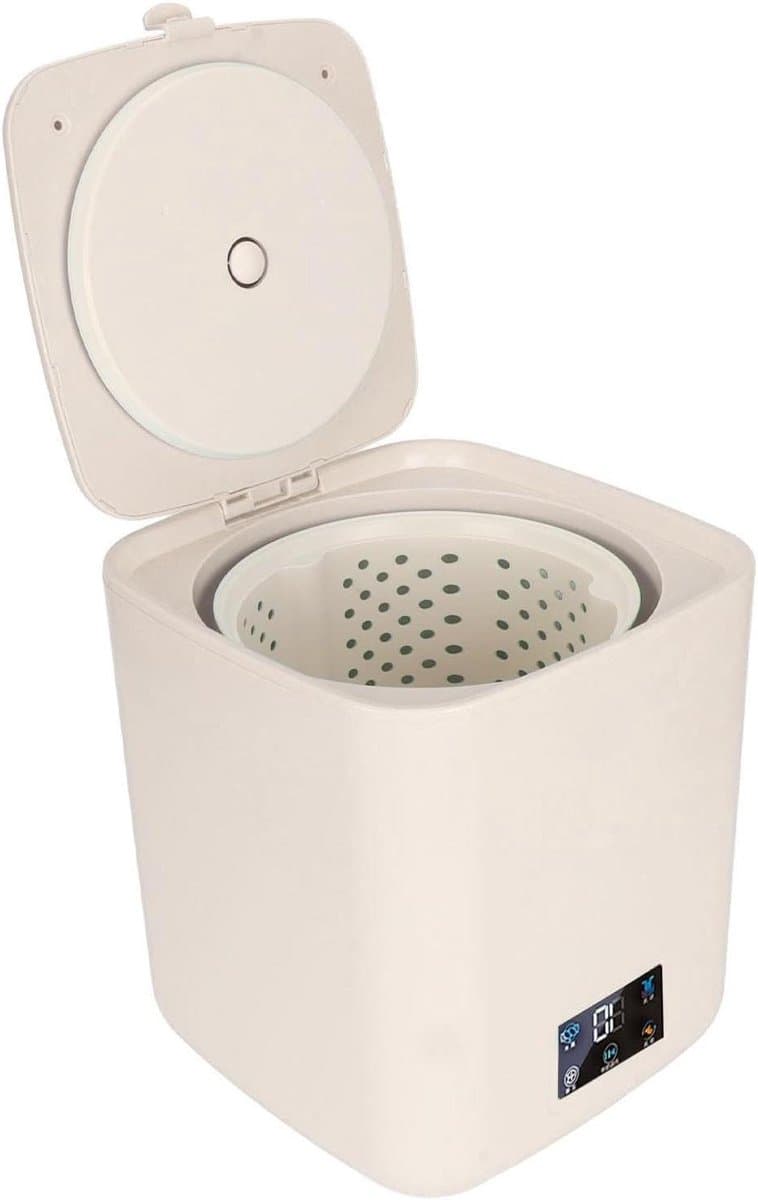 Mini Wasmachine met Centrifuge - Voor Kleine Wasgoed - Meerdere Programma's - reisgebruik — afbeelding 1