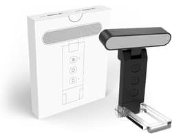 Leeslamp - Boeklamp Klemverlichting - Lezen - Honingraat Lens - Verstelbaar - Zwart