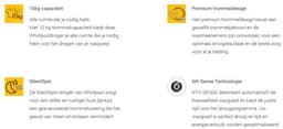 Whirlpool C WD 105M WBS BE - AdaptiveDry - IronTouch - 10kg warmtepompdroger — thumbnail 24