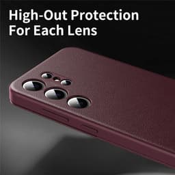 Techsuit - SmartView Series - Samsung Galaxy S26 Ultra - Red — thumbnail 6