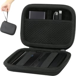 Duurzame Hard Case Bescherming voor Portable SSD's - Geschikt voor T7, T7 Touch, T7 Shield en T9 - Zwart — thumbnail 1