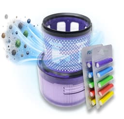 2 Stuks wasbare filters geschikt voor Dyson v11 v15 - SV14 SV15 SV17 SV22 SV28 SV47 +20x geurstaafjes vervangt: #970013-02 #97001302 — thumbnail 4