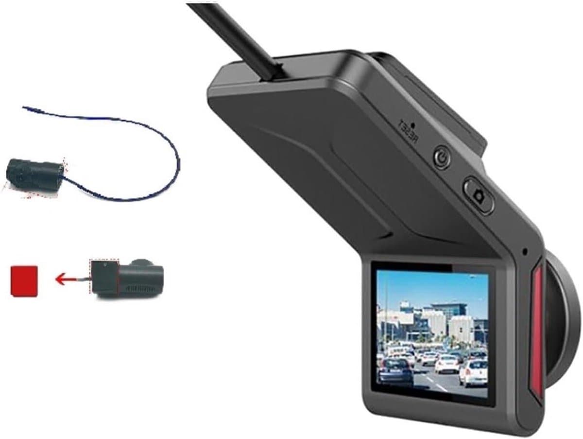 Dashcam Dubbele Camera - Auto Recorder - Veilig Rijden - 4G GPS Tracking - FHD 1080p - Zwart — afbeelding 1