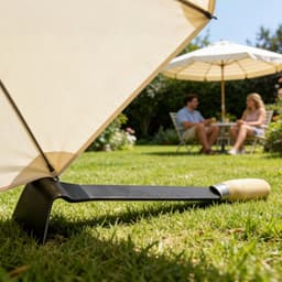 Maaierdek Schraper - Grasmaaier Reiniger - Gazon Onderhoud - Lange Steel - 40 cm - Zwart — thumbnail 2